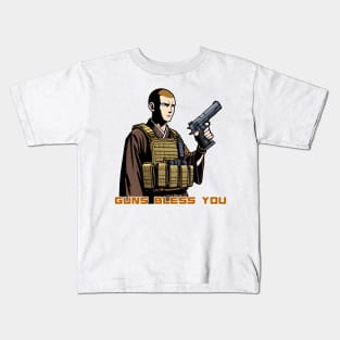 Gun Bless You Kids T-Shirt